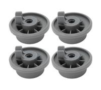 Lavastoviglie ruote a portata inferiore Sostituzione Plastica Rolling a rotolamento liscio durevole per lavastoviglie NEFS 165314 rullo di binario del cesto inferiore 4 pcs