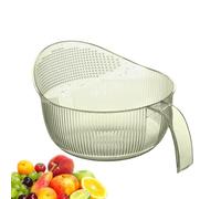 Lavata Kinua - Sal Kitchen, SAL Trafitto Laterale, è conveniente per la pulizia e la frutta di risciacquo, il colino multifunzionale di riso, il colino di riso di Qu