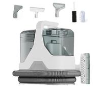 Lavatappeti Portatile, Lavatappeti Portatile da 600 W, Funzione Autopulente con Aspirazione da 16 KPa con Serbatoio da 1 Litro, per Divano Auto e Cucce per Animali Domestici