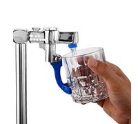 Lavatazze Commerciale, Sciacquatrice per Vetro in Acciaio Inossidabile, Uscita Acqua Multiangolo, Lavatazze Automatica per Bar Caffetteria Ristorante