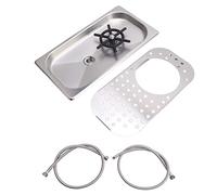 Lavatazze per Sciacquatrice per Vetro in Acciaio Inossidabile, Pulizia Ad Alta Pressione, Ampia Gamma di Usi, Facile da Installare, Adatta per Cucine Domestiche, caffè, (Colore