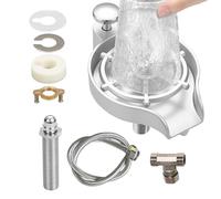 Lavatazze - Sciacquatrice Efficiente Per Il Del Lavello Della Cucina | Detergente Automatico Per Bottiglie Ad Alta Pressione, Attacco Per Lavello Con Sciacquatrice Per Tazze Per Dormitori Domest