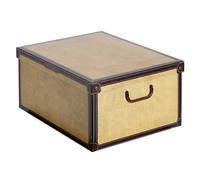 Lavatelli Scatola con coperchio per armadio in cartone, organizer per ves GRANDE