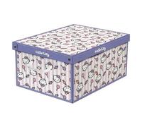 Scatola salvaspazio (50x39x24cm) HELLO KITTY Lilla 660 HK2