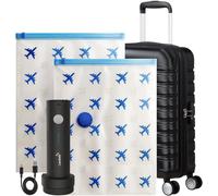 Lavatelli Vac U Set Pompa Sottovuoto da Viaggio Wireless USB C 2 Sacchetti