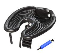Lavatesta gonfiabile per lavaggio capelli, portatile, per comodino, shampoo, doccia, lavello per anziani, disabili, donne incinte, infortunati, allettati e portatori di handicap, per lavare i capelli a letto, a casa, per un semplice lavaggio dei capelli (con pompa)
