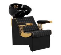 Lavatesta per barbiere | Gabbiano MARCUS (oro/nero)
