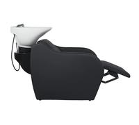 Lavatesta per parrucchiere con alza-gambe elettrico e massaggio a rulli WISP POWER ROLL+