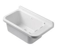 Lavatoio 50x34x21cm in Polipropilene 13,5l Forlani Wash Bianco