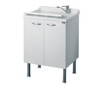 Negrari Lavatoio ECO In Nobilitato Idrofugo Con Spessore 18 Mm E Vasca In PP 60x