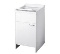 Lavatoio in kit junior per esterni 45x50, bianco negrari 9006k
