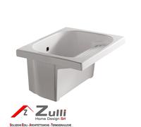 LAVATOIO GALASSIA VENERE 60X50 BIANCO