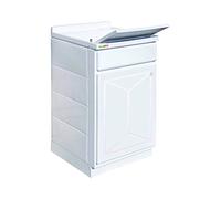 LAVATOIO IN RESINA 45X50X90 MOBILE+VASCA+ASSE RESINA+SIFONE( IN KIT DI MONTAGGIO)