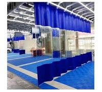 Lavatoio industriale - Soluzione resistente per la privacy per autolavaggio e uso industriale, 2,2 x 4 m, pannello a C copre cancello divisorio porta e design impermeabile
