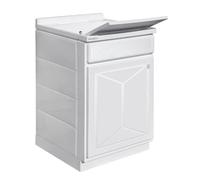 LAVATOIO TOP-LINE PLUS Bianco - 60 x 50 cm (2 ante)