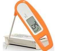 Lavatools Javelin Termometro digitale ultra veloce per carne in 3 secondi, lettura istantanea, per grigliare e cucinare, sonda da 7 cm, design compatto pieghevole, ampio display, resistente all'acqua
