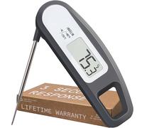 Lavatools PT12 Javelin Termometro digitale ultra veloce per carne a lettura istantanea, per grigliare e cucinare, sonda da 7 cm, design compatto pieghevole, grande display, resistente agli spruzzi -