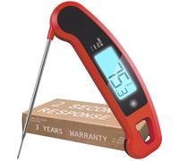 Lavatools PX1D Javelin PRO Duo Termometro digitale ultra veloce professionale per carne a lettura istantanea per grigliare e cucinare, sonda da 4,5", display retroilluminato a rotazione automatica,