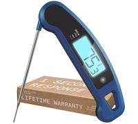 Lavatools PX1D Javelin PRO Duo - Termometro per carne digitale ultra veloce a lettura istantanea per grigliare e cucinare, sonda da da 110 cm, schermo retroilluminato autorotante, resistente agli