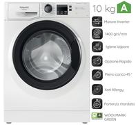 Hotpoint NF1046WK IT lavatrice Caricamento frontale 10 kg 1400 Giri/min A Bianco