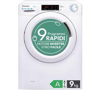 Candy Smart Inverter CS 149TXME-S lavatrice Caricamento frontale 9 kg 1400 Giri/min Bianco