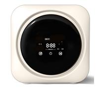 Lavatrice a calze, mini lavatrice elettrica portatile completamente automatica da parete con asciugatrice a centrifuga, compatta da 3,5 l, per biancheria intima da appartamento