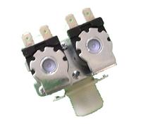 Lavatrice A Doppia Valvola Parallela A Due Vie Con Un Interruttore E Filettatura Da 3/4 "con Tubo Da 12 Mm Con Solenoide Di Ingresso Acqua A Pressione(AC110V)