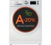 Lavatrice a libera installazione a carica frontale Hotpoint: 9,0 kg, - NR 849G WS A IT 869991680480