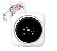 Lavatrice a parete, asciugatrice elettrica per biancheria intima, portatile, completamente automatica, con cestello frontale, 0,3 kg, ideale per dormitori e viaggi (da tavolo).