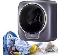 Lavatrice A Parete Completamente Automatica 3 Kg Con Cestello Frontale, Mini Lavatrice E Asciugatrice Con Pannello Touch Led, Diverse Modalità Di Lavaggio, S istema Anticaduta Intelligente