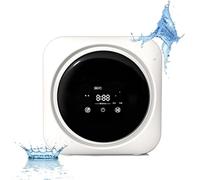 Lavatrice a parete Lavatrice Piccola Asciugatrice portatile per la casa Asciugatrice 2 in 1 Pulizia per biancheria intima Vestiti Calzini Montaggio a parete Completamente automatica Cuscinet