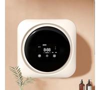 Lavatrice a parete Lavatrice piccola portatile combinata lavatrice e asciugatrice a parete, 2 in 1 per biancheria intima e calzini, per appartamenti, campeggio, 220V (da tavolo)