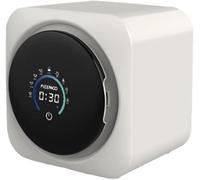 Lavatrice a parete, mini lavatrice da 3,5 l, touch screen a LED, macchina per lavanderia compatta, 90 giri/minuto, lavaggio rapido ed efficiente per viaggi, appartamenti, dormitori, calzini