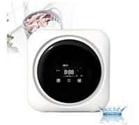 Lavatrice a parete, piccola, portatile, completamente automatica, da 3,5 litri, compatta, con funzione asciugatrice, per biancheria intima, vestiti e calzini, ideale per appartamenti, camper