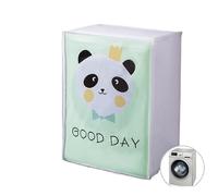 Lavatrice a rulli completamente automatica Protezione solare Lavatrice Copertura impermeabile Asciugatrice Copertura for lavatrice antipolvere in poliestere argento(Type-B-5)