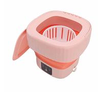 Lavatrice a Secchio Pieghevole da 6 Litri Mini Lavatrice Pieghevole Portatile per Calzini e Biancheria Intima 100 240 V Spina Verde Americana Personalizzata Esclusiva Self Self