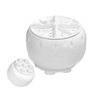 Lavatrice ad ultrasuoni portatile,Lavatrice portatile | Piccola lavatrice a turbina automatica a basso rumore plug-in | Piccola rondella automatica a turbina con cavo USB per d