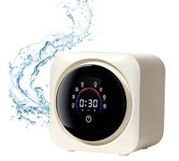 Lavatrice-Asciugatrice Silenziosa per La Notte, Lavatrice Portatile per Biancheria Intima, Asciugatura Ad Aria Calda a 65℃, Lavaggio Ciclonico Caldo-Freddo, Rimuove Macchie Di Sangue(Desktop)