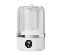 Lavatrice automatica compatta per bambini, design wireless con funzionamento intuitivo con un pulsante per una facile lavanderia