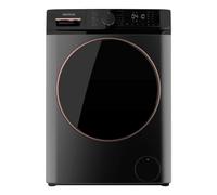 Cecotec Lavatrice a Carica Frontale 8 kg Bolero Dresscode 8610 Inverter Steel A. 2000W, 1400 RPM Steam Max, Motore Inverter Plus, 15 Programmi, Onsmart, Fuzzy Logic, Smooth Wash, Stop&Go