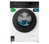 Cecotec Lavatrice 7 Kg Carico Frontale Bolero Dresscode 7150 Inverter A. 7 Kg, 1400 Rpm, 12 Programmi, Classe A, Motore Inverter Plus, Steammax, Drum Clean, Avvio Ritardato e Blocco Bambini