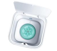 Lavatrice compatta da 10 litri con USB, biancheria intima per bambini, design leggero portatile per viaggi e appartamenti, lavatrice portatile per viaggi all'aperto
