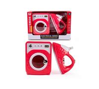 Lavatrice con ferro da stiro con suono e luce