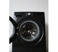 Lavatrice di dimensioni complete, a 360°,Forma di L Acciaio Inox,Disegno argento-Schwarz