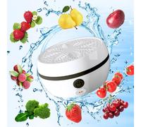 Lavatrice di Frutta e Verdura, purificatore ionico Negativo per la casa, Design Singolo, purificazione Rapida, Pulizia Rimovibile, Cucina per purificatore Durevole per Pulizia di Carne e Verdura