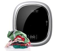 Lavatrice e asciugatrice completamente automatica, 1450 W lavatrice elettrica compatta a parete, mini lavatrice per biancheria intima con capacità di 3 kg, lavaggio bollente ad alta temperatura, per