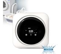Lavatrice e asciugatrice Completamente Automatica a parete 220V portatile 170W compatta per bucato 3,5 L Carica frontalelettrica in acciaio inossidabile Macchina con pannello di controllo LC