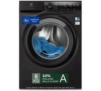 LAVATRICE CF 8KG 1400G A-10% VAPORE SENSICARE TIME MANAGER COLORE DARK
