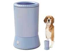 Lavatrice elettrica per cani per cani, portatile, per zampe di cani, comoda spazzola per la pulizia dei piedi per cani di piccola taglia media e grande