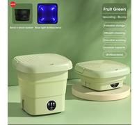 Lavatrice Elettrica Pieghevole Portatile da Viaggio per Vestiti e Biancheria